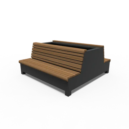 Greenpoints, AROS, mit Doppelbank, Aluminium