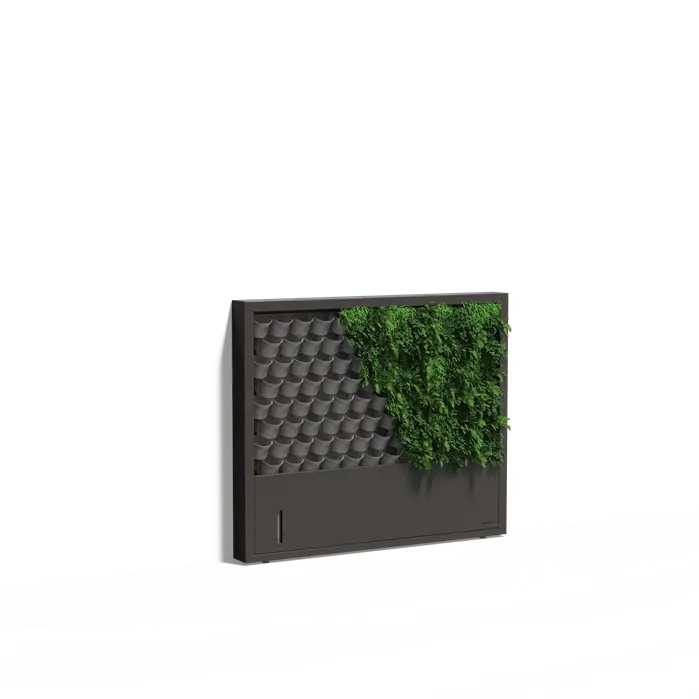 Pflanzenwand, stehendes Wandsystem