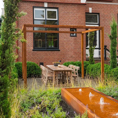 Pergola, Regular, Corten