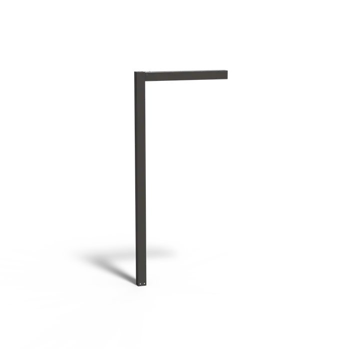 Pergola, en L, acier