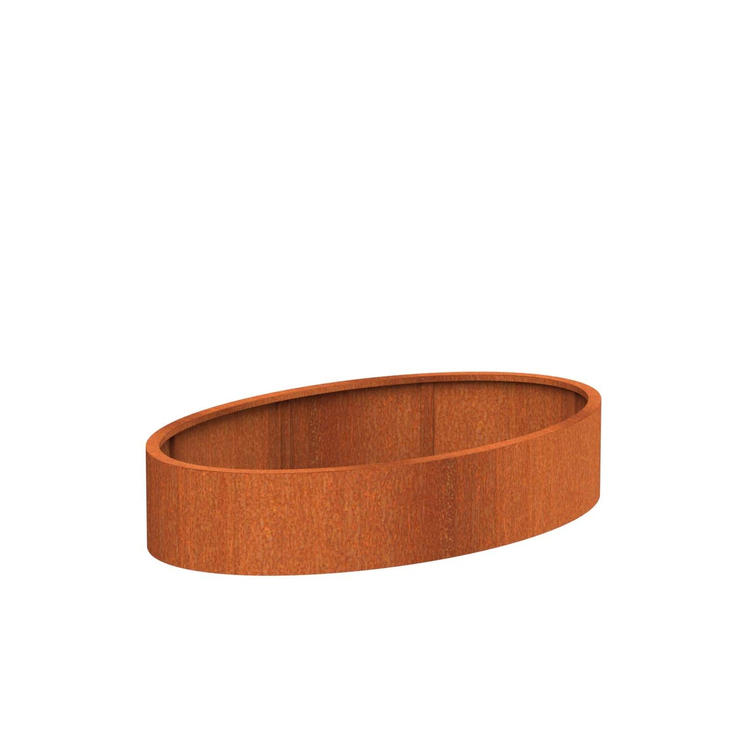 Pflanzgefäß ELLIPSE aus CorTen
