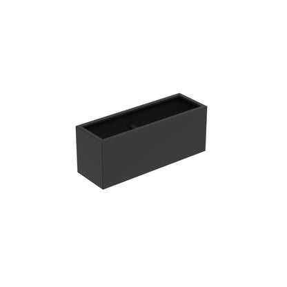 Pflanzgefäß CARREZ rechteckig aus Aluminium