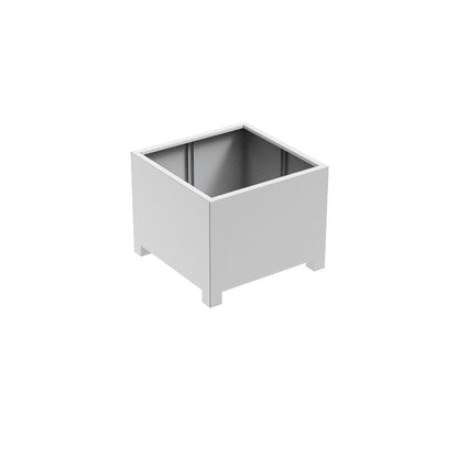 Pflanzgefäß Florida mit Füßen aus Aluminium