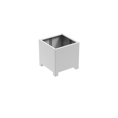 Pflanzgefäß Florida mit Füßen aus Aluminium