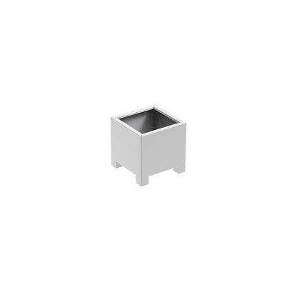 Pflanzgefäß Florida mit Füßen aus Aluminium