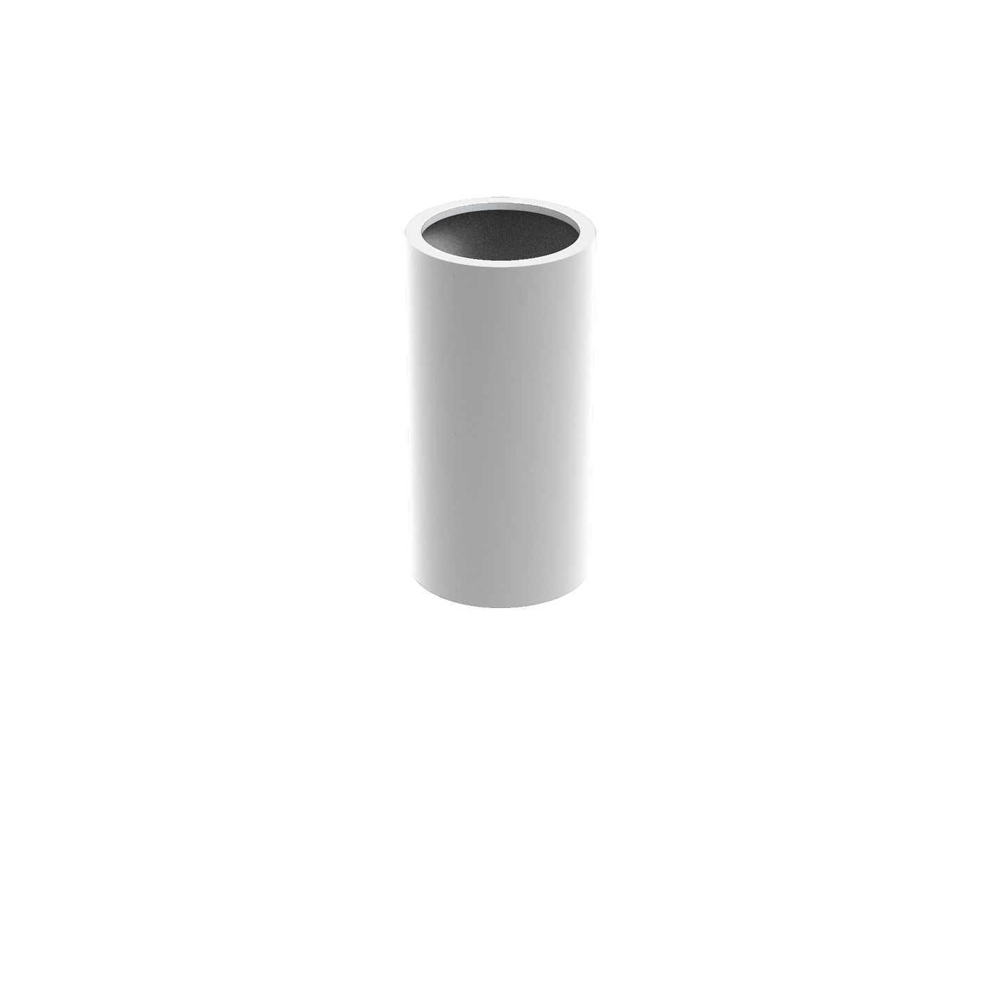 Pflanzgefäß CIRCUM mit Boden aus Aluminium