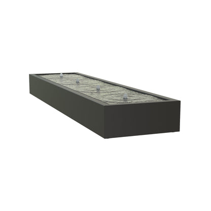 Wassertisch Quadrix aus Aluminium