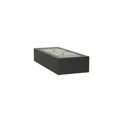 Wassertisch Quadrix aus Aluminium