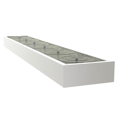 Wassertisch Quadrix aus Aluminium