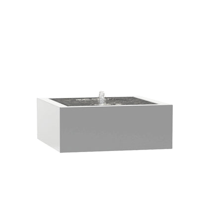 Wassertisch Quadrix aus Aluminium