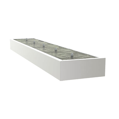 Wassertisch Quadrix aus Aluminium