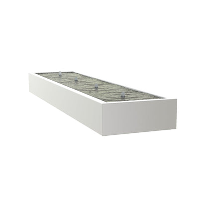 Wassertisch Quadrix aus Aluminium